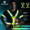 Reflective LED Safety Vest USB Rechargeable
